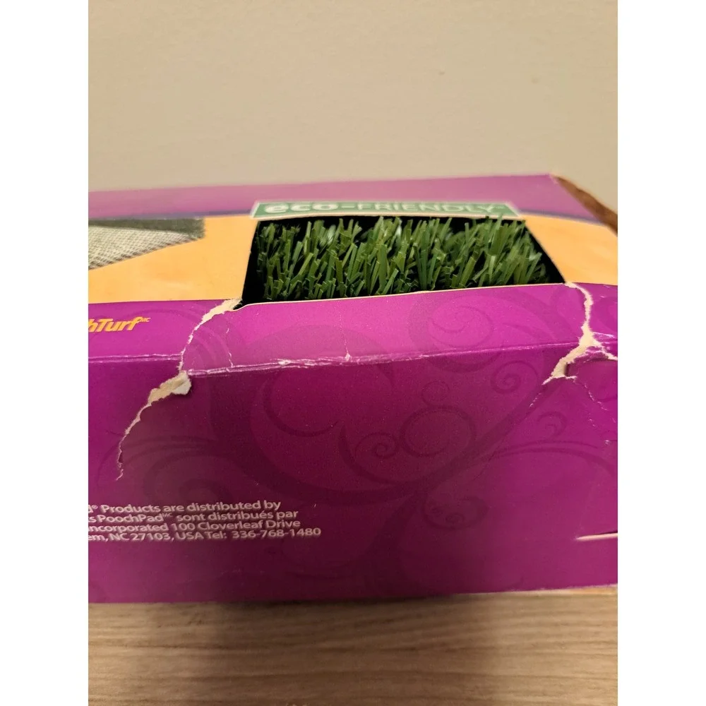 PoochPad Indoor Dog Potty Replacement PoochTurf Eco Friendly Rapid Drainage